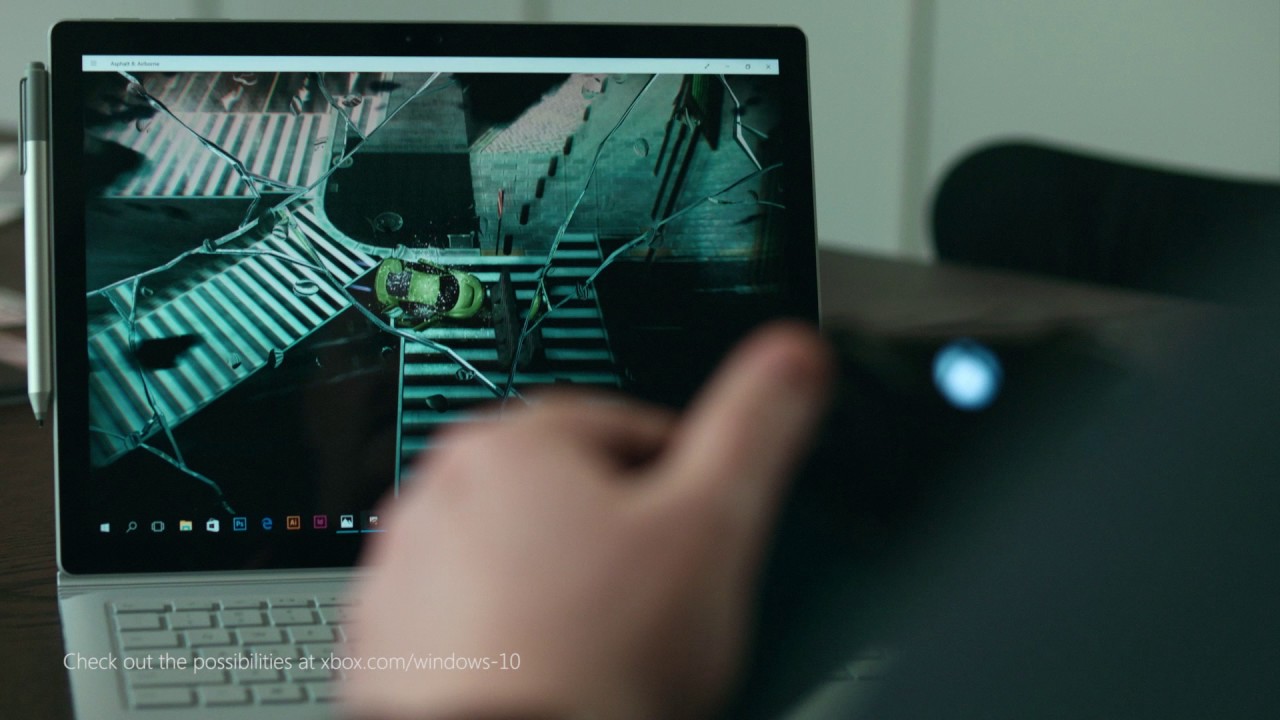 Surface Book is a powerful laptop suitable for gaming