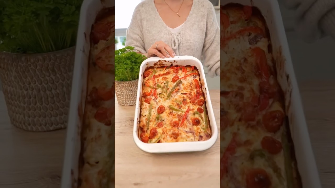 One POT Auflauf mit Paprika & H&auml;hnchen - Mehr Rezepte auf Instagram: kristinas.healthylife