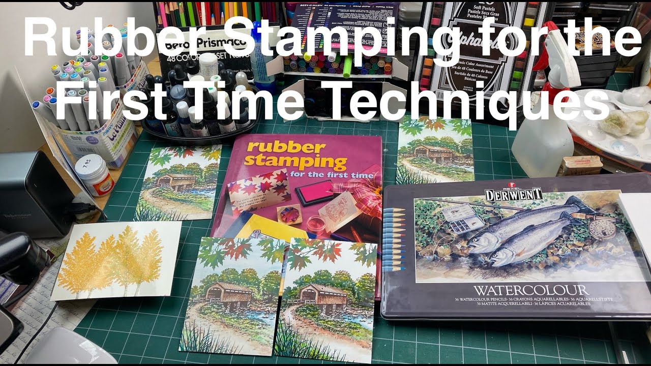 Stampscapes 101: Video 828 STAMPING FOR THE FIRST TIME TECHNIQUES intro