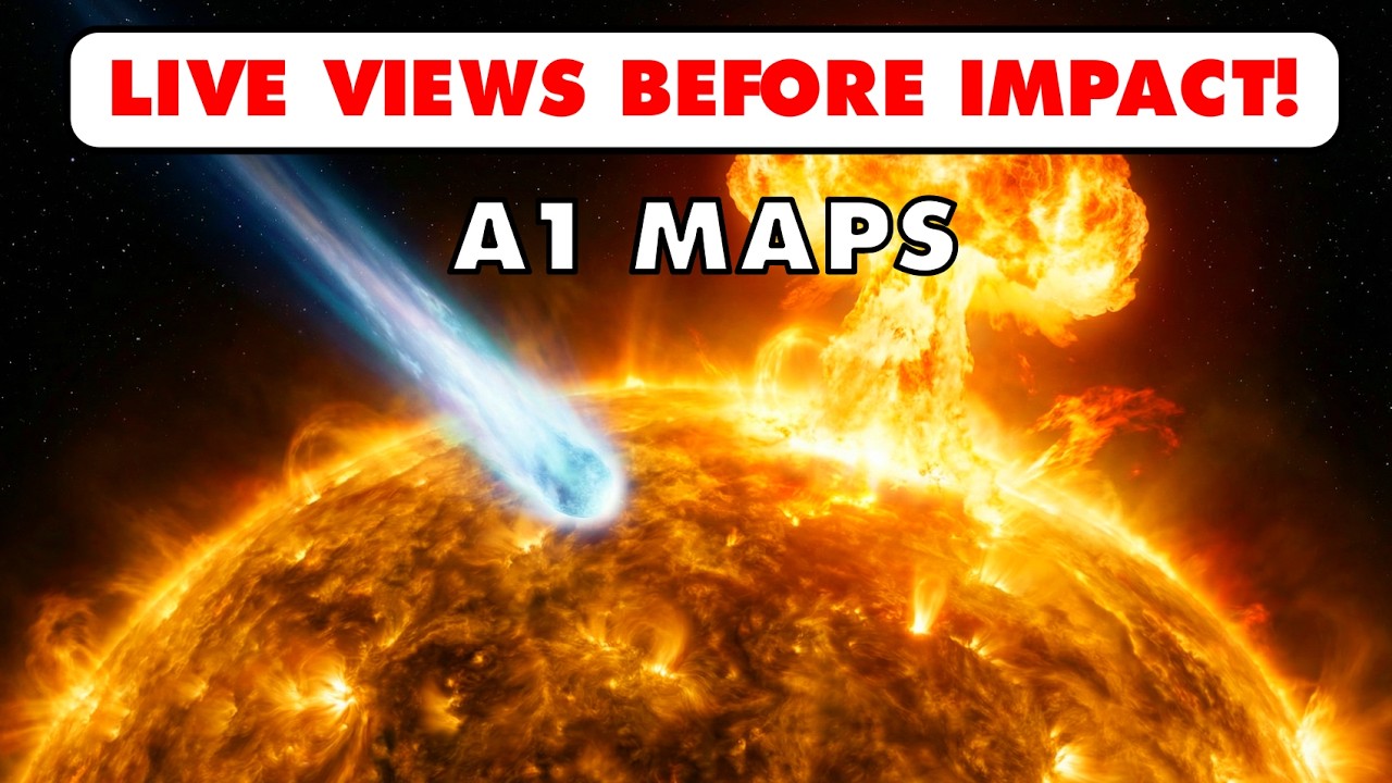 LIVE TELESCOPE 3I/ATLAS AND MAPS BEFORE IMPACT!