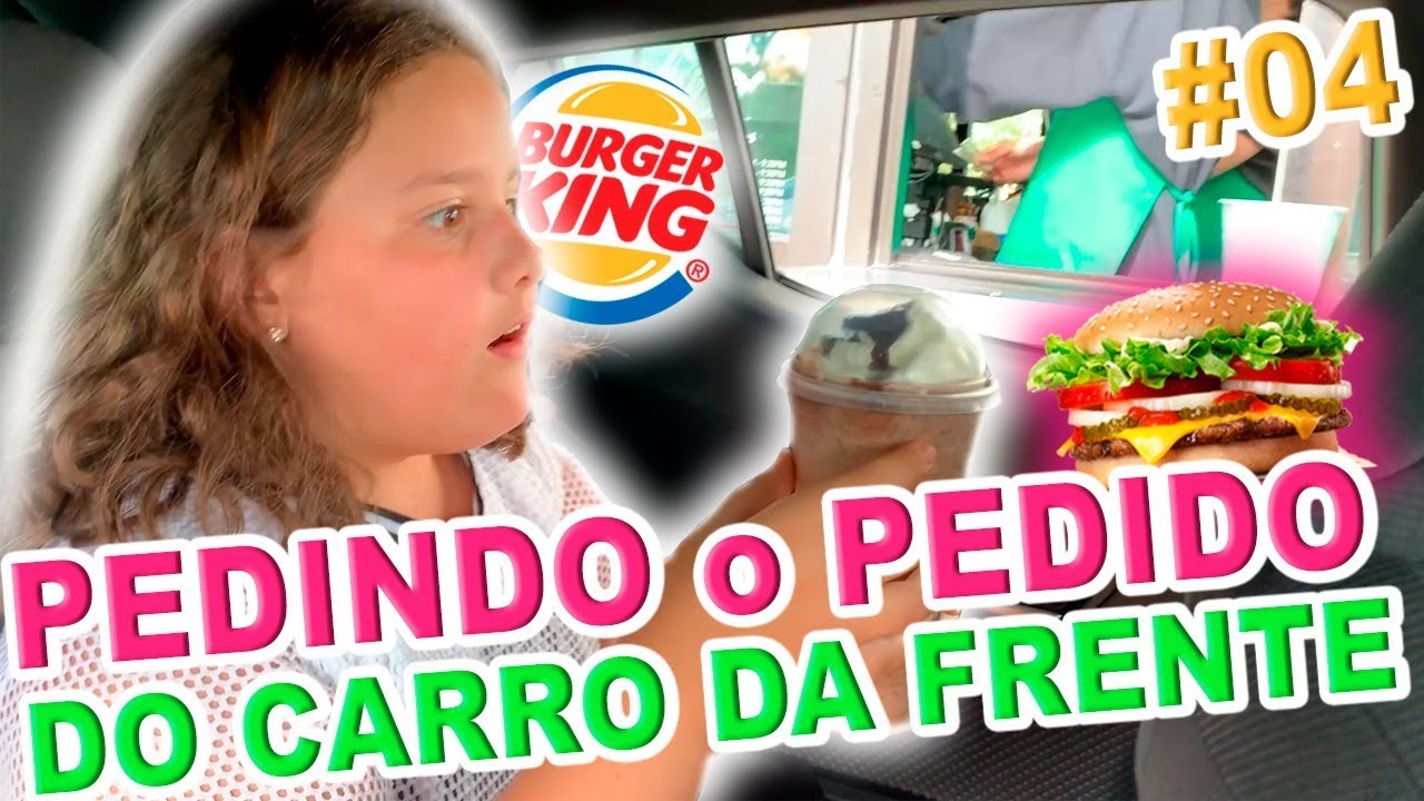 PEDINDO TUDO O QUE A PESSOA FRENTE PEDIU NO DRIVE TRUE #04