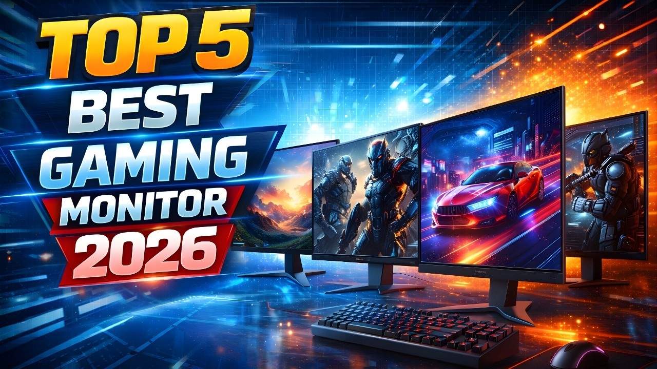 Best Gaming Monitors 2026 | 4K, 240Hz, Curved & UltraWide Monitors