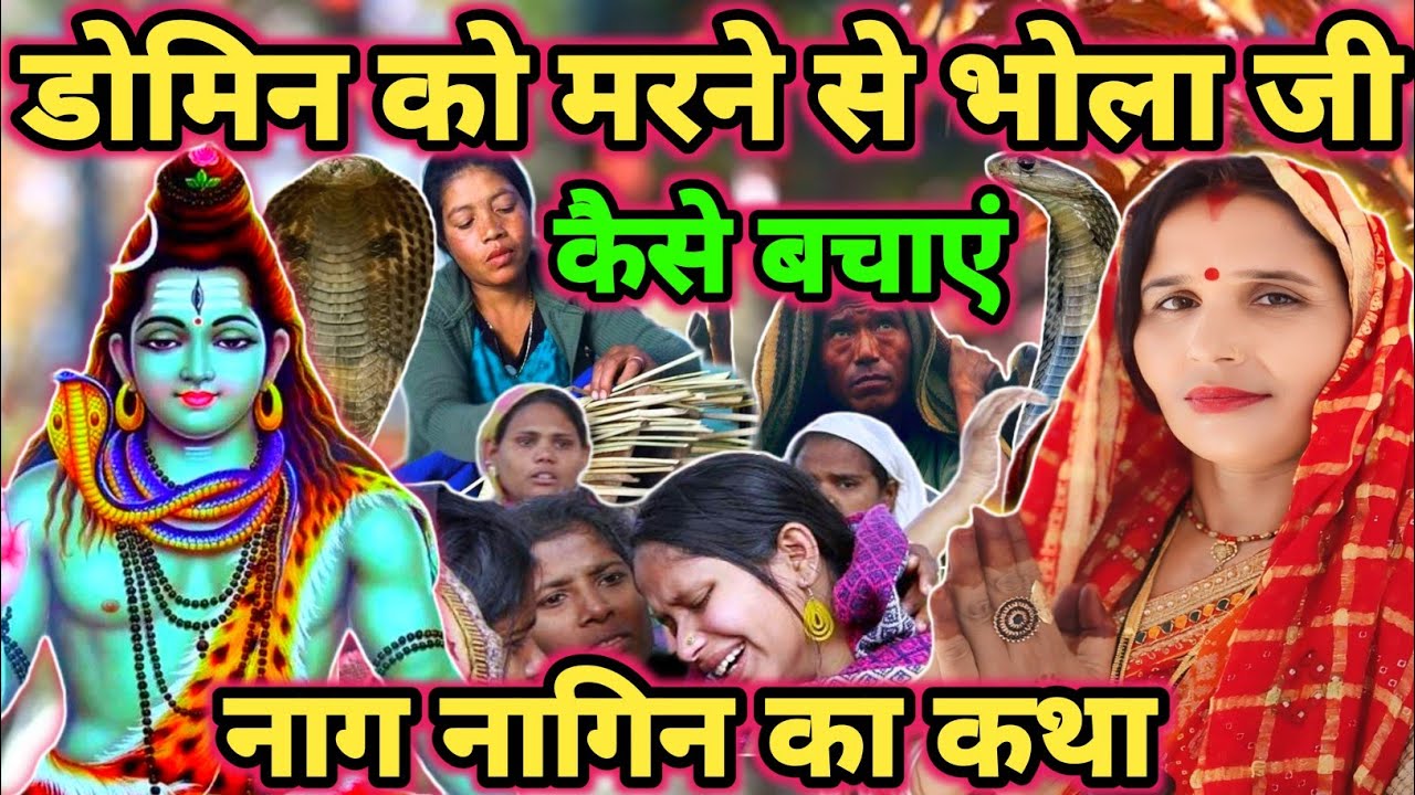 नाग और डोमिन का कथा|Shiv charcha katha|Shiv charcha geet|Shiv charcha bhajan|Shiv guru bhajan|