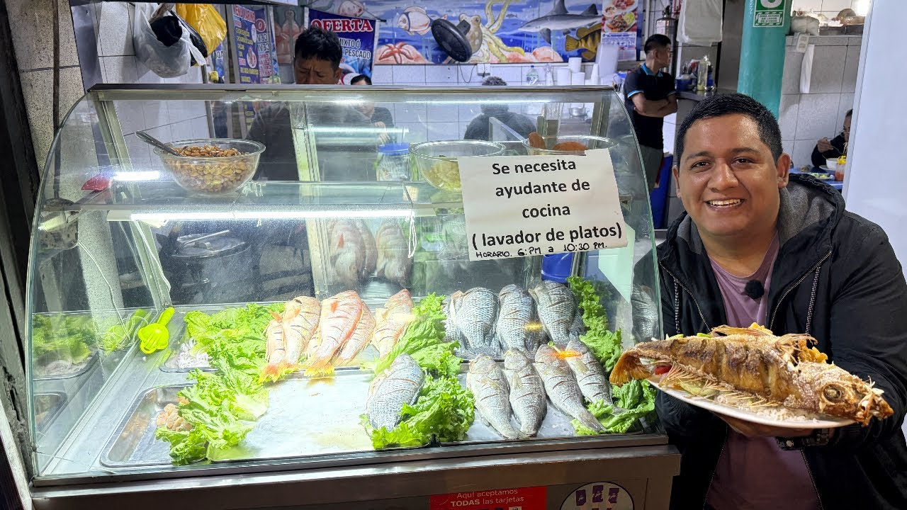Pescado frito LEGENDARIO en el centro de Lima ¿Lo conocías? | Mi Receta Magica ft. 