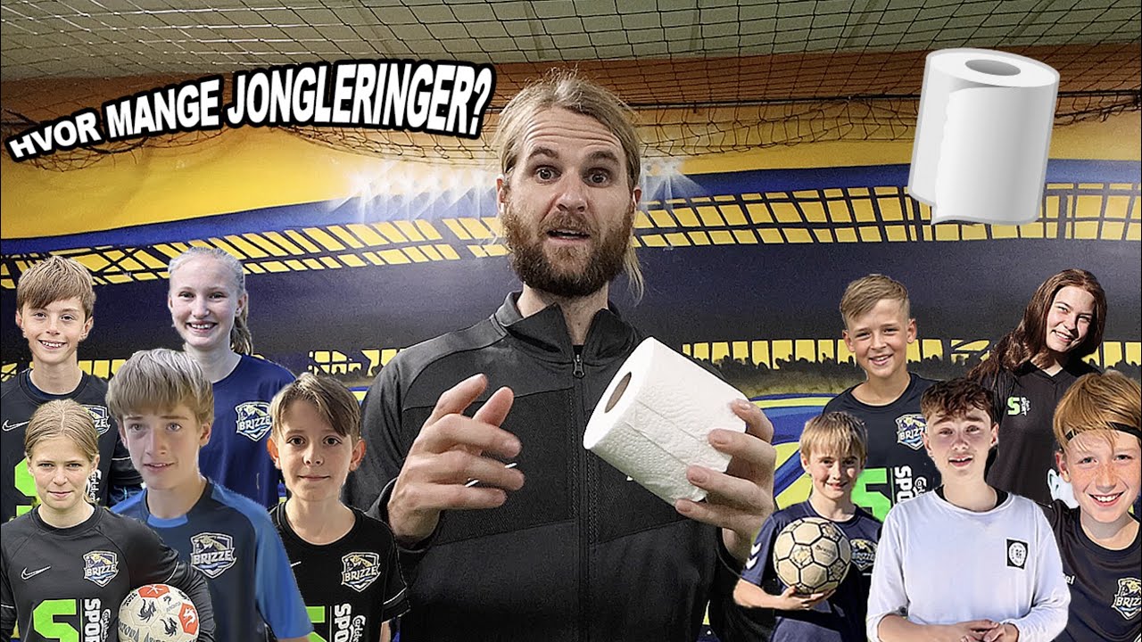 DEN STORE TOILETPAPIR CHALLENGE! MED SPILLERNE