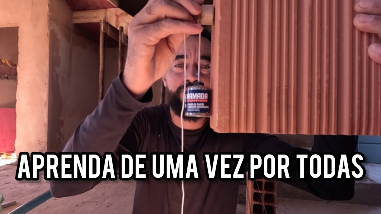 COMO UTILIZAR O PRUMO DA FORMA CERTA?