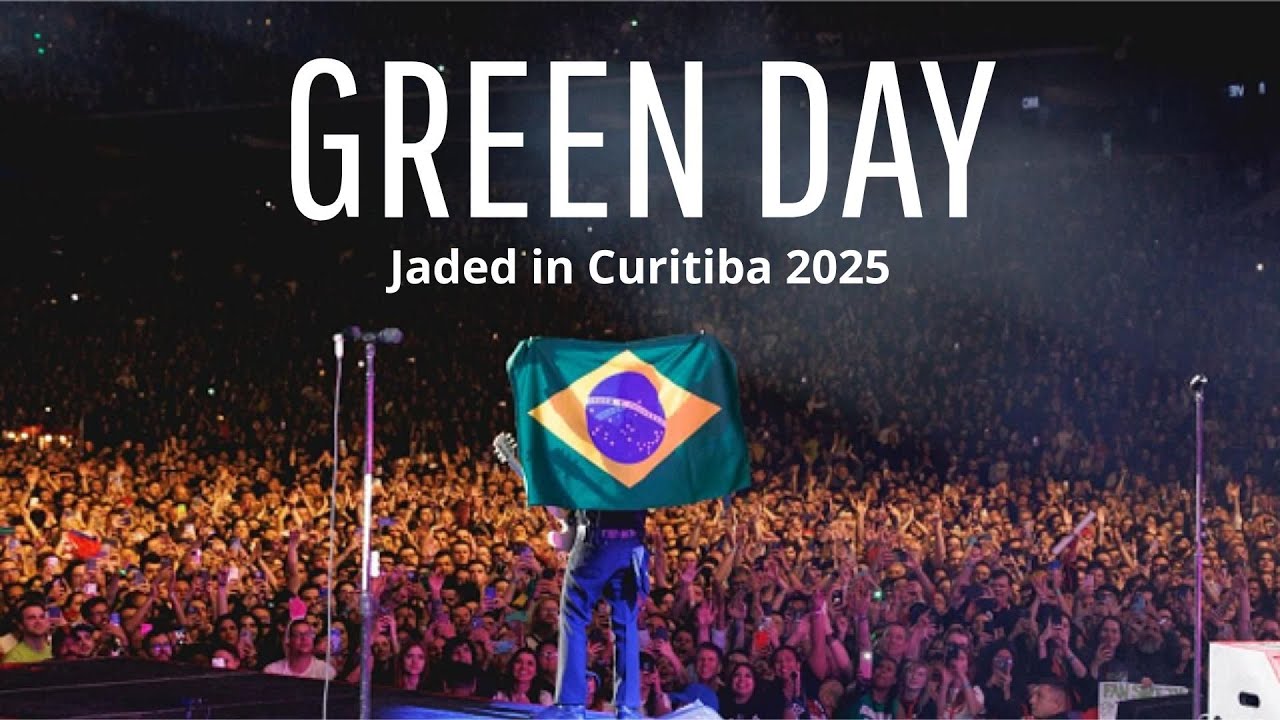 Green Day - Jaded in Curitiba 2025  - Show Completo em Multicâmeras