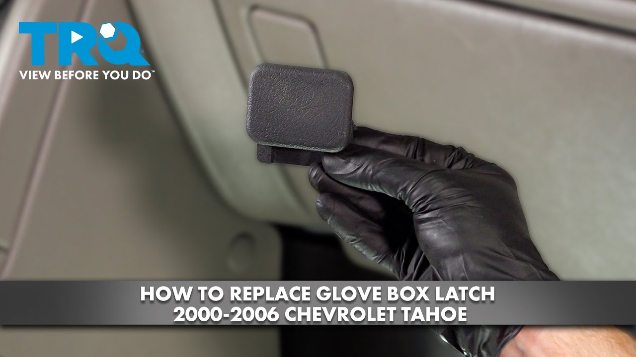Как заменить защелку вещевого ящика на Chevrolet Tahoe 2000-2006 годов