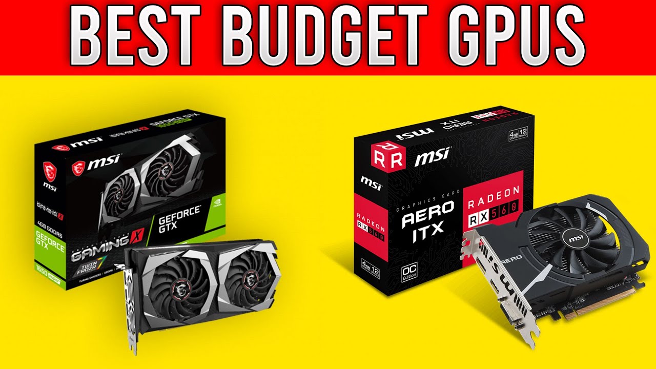The 10 BEST BUDGET Graphics Cards 2023
