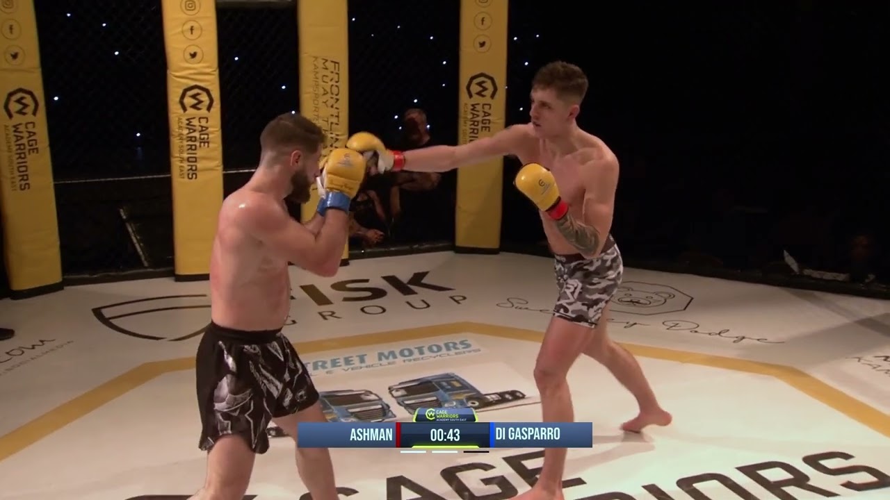 Ashman vs Di Gasparro -  Amateur MMA Featherweight Contest #CWSE33 9th December 2023