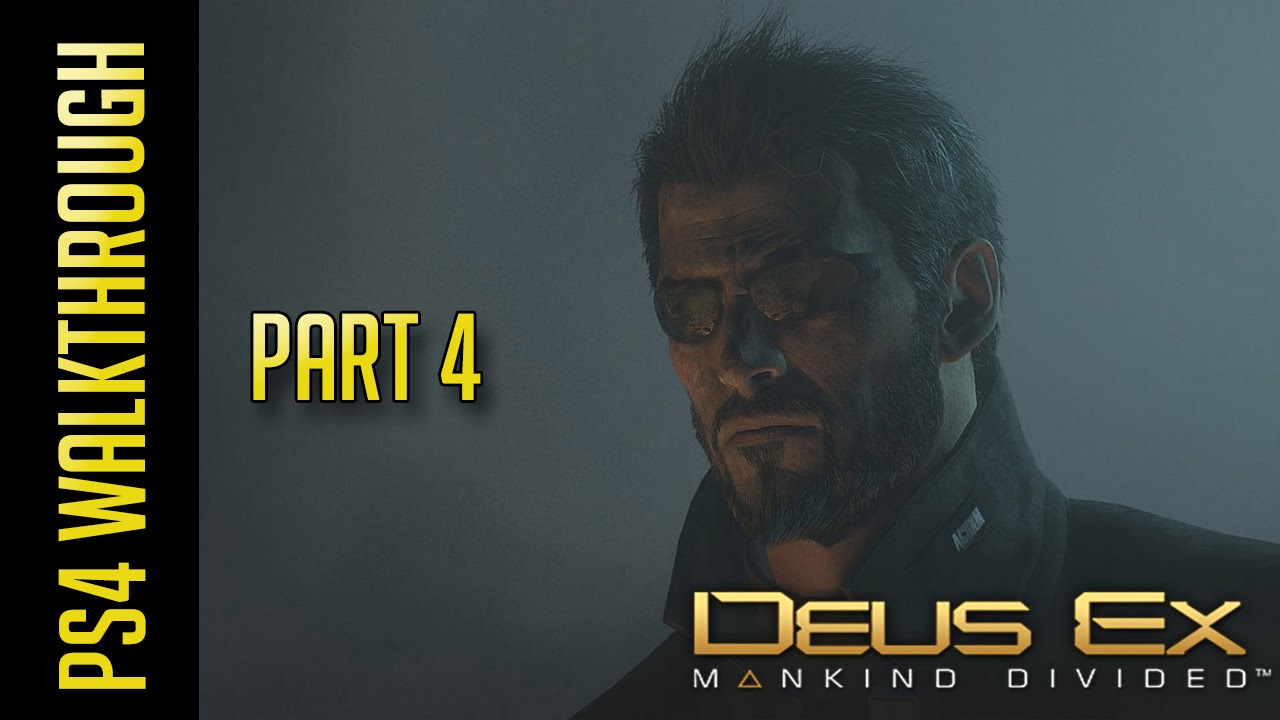 Deus Ex: Mankind Divided Part 4 - Tragedy at the Station (PS4) (Walkthrough/Commentary)