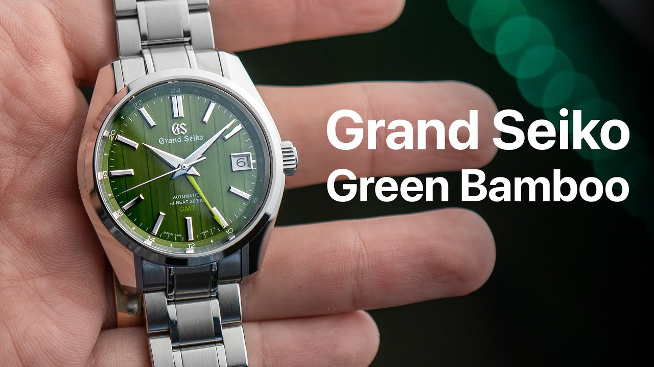 Grand Seiko SBGJ259 Green Bamboo GMT