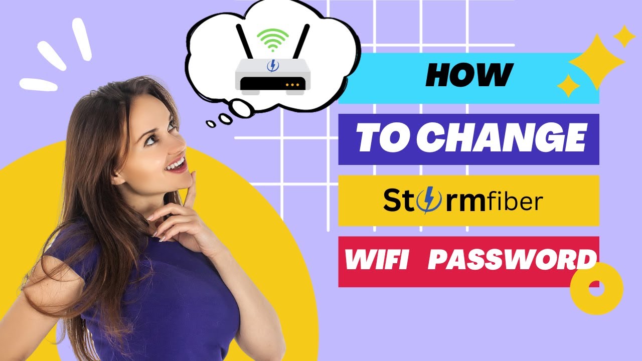 How to change Stormfiber wifi password complete detail in Urdu
