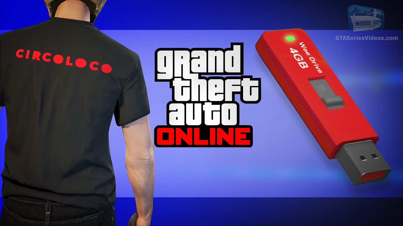 GTA Online - All 5 Media Sticks Locations [How to unlock the CircoLoco Tee & Records]