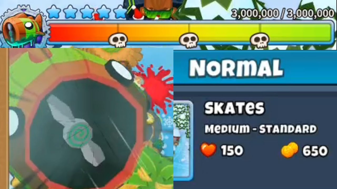 Normal Bloonarius Guide | No MK? No Problem! | Skates