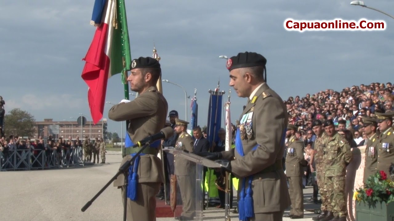 Capua. Giurano 914 Volontari del 17° RAV “ACQUI”