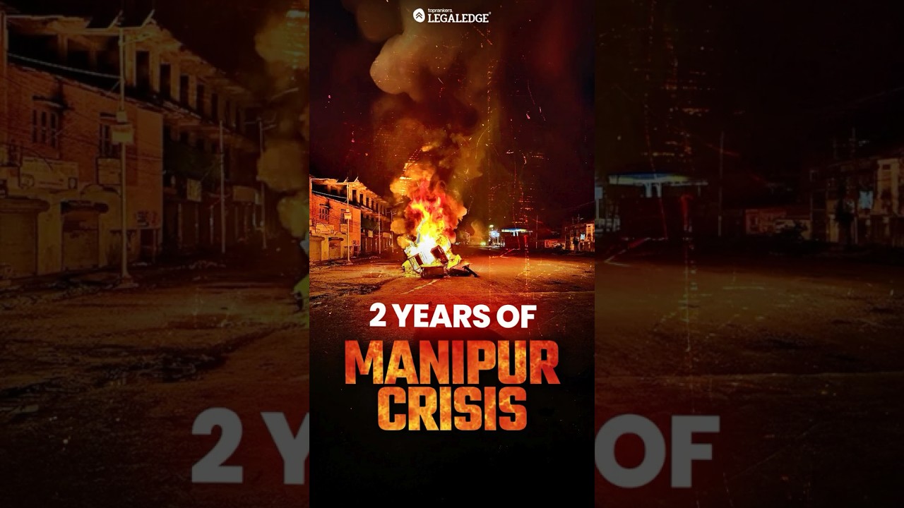Manipur Conflict Explained in 60 Seconds! #manipurcrisis