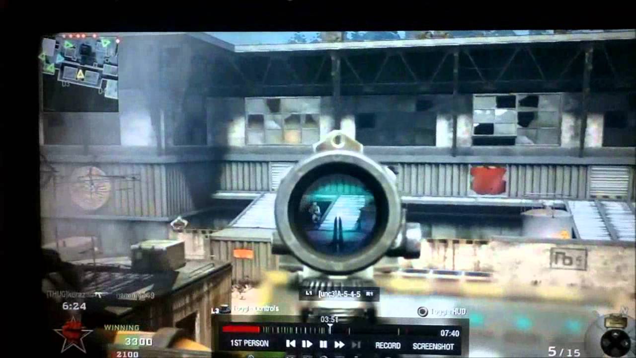 Black Ops Montage: Sniping & Tomahawk By NateXD3
