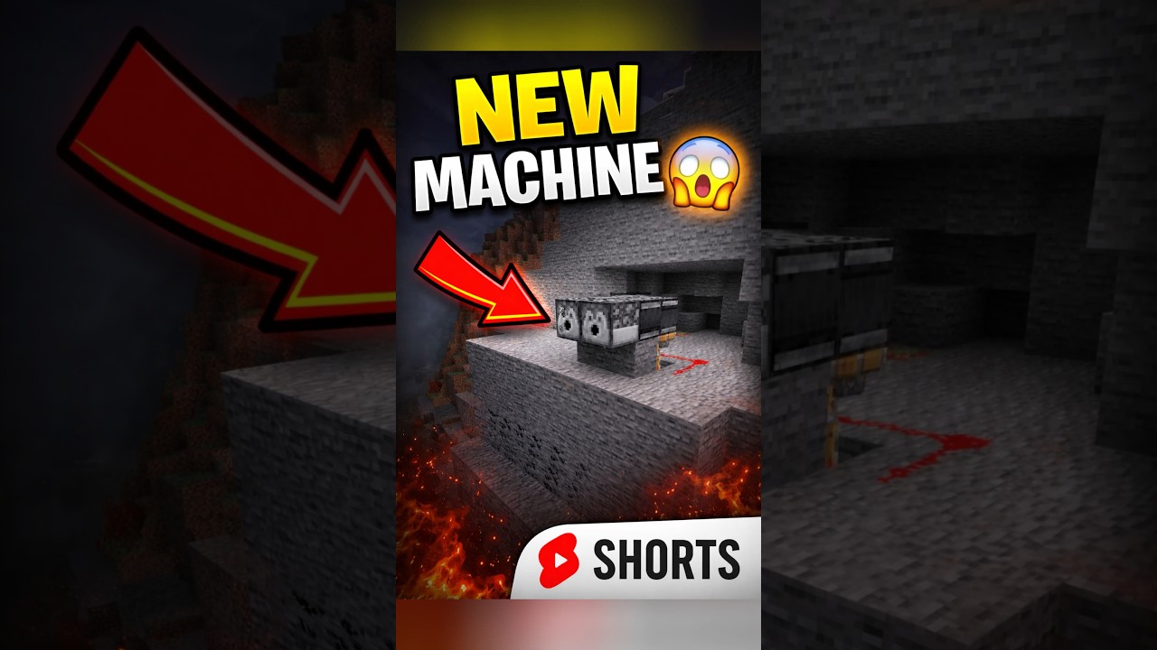 NEW MACHINE 😱#viral #shorts #youtubeshorts #minecraft
