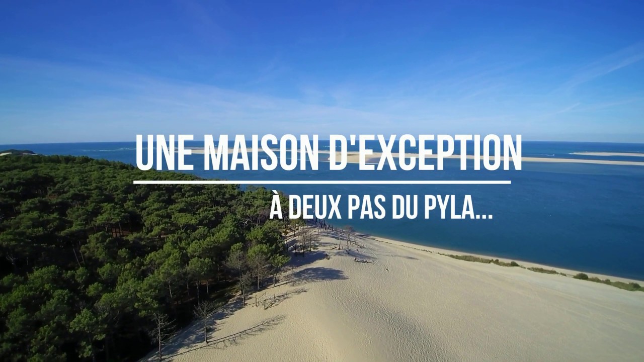 Maison T6 vue bassin Pyla sur Mer