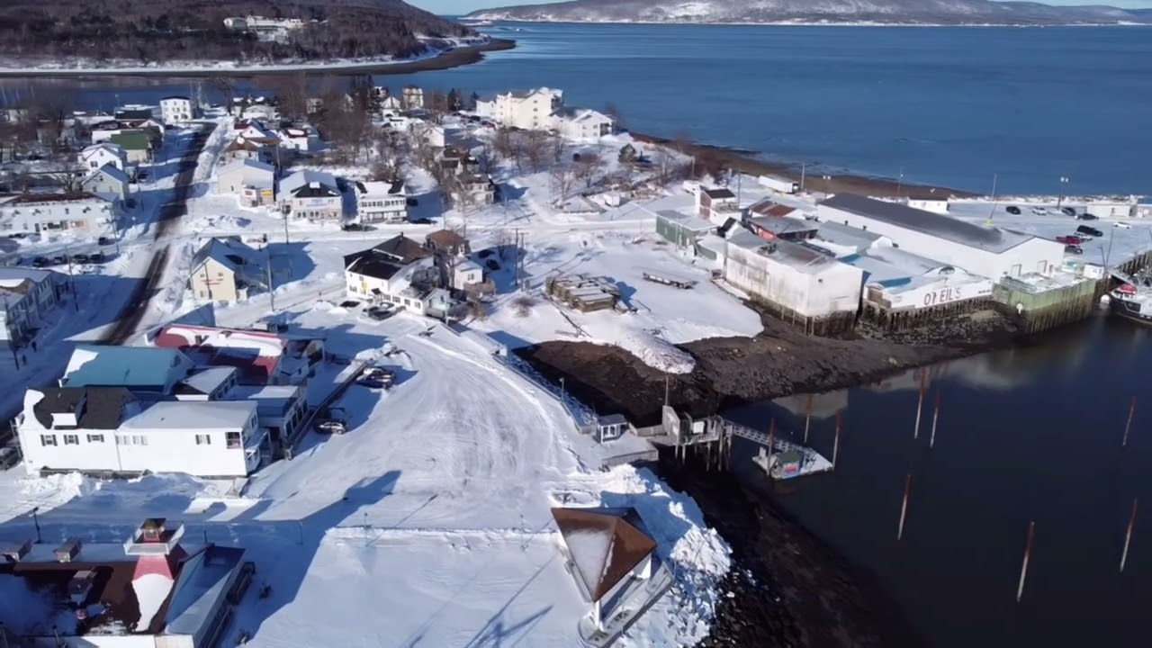 Winter in DIGBY, NOVA SCOTIA