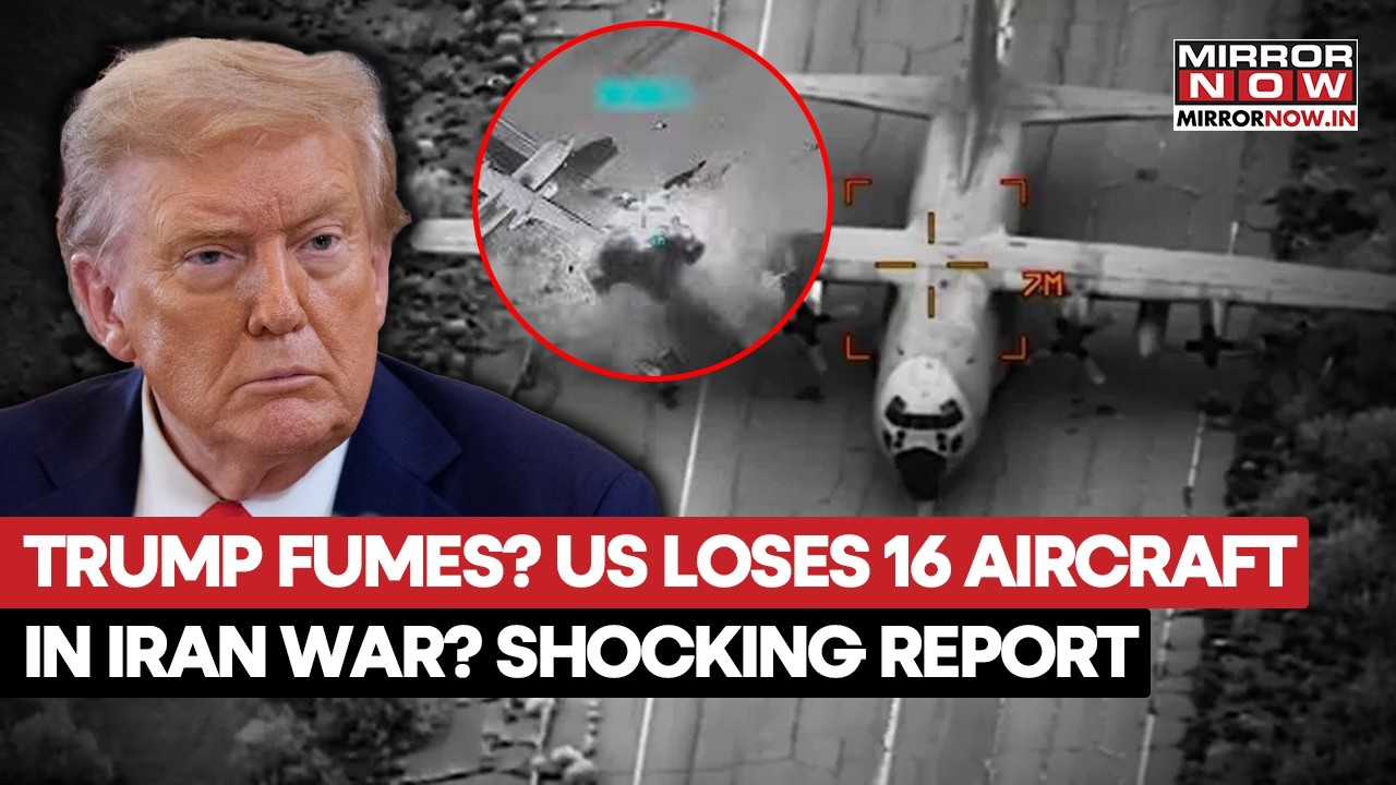 US-Iran War: 16 American Aircraft Lost? 'Reaper Drones Shot Down, Jets Damaged' | Report Explained