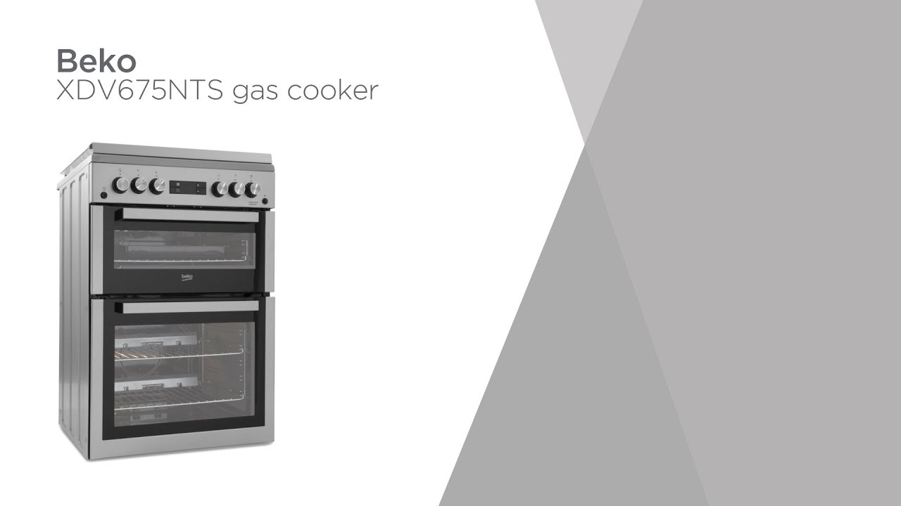 Beko XDVG675NTS 60 cm Gas Cooker - Silver | Product Overview | Currys PC World