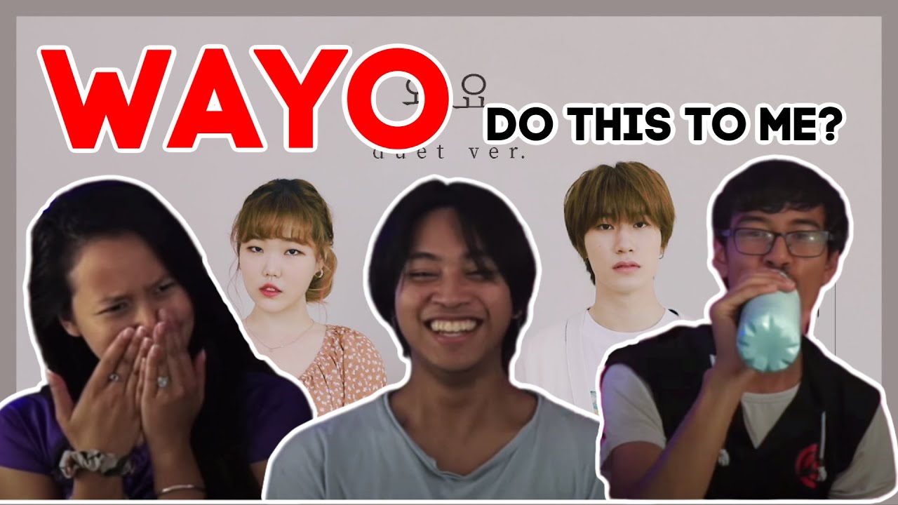 [Reaction] WAYO (All 3 Versions) - Bang Ye Dam (방예담 of TREASURE) Lee Soo-hyun duet