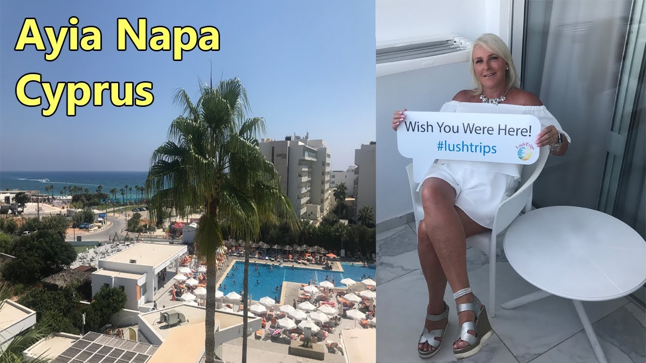 Tour of our room at the Atlantica Sancta Napa Hotel in Ayia Napa, Cyprus - Mini-vlog