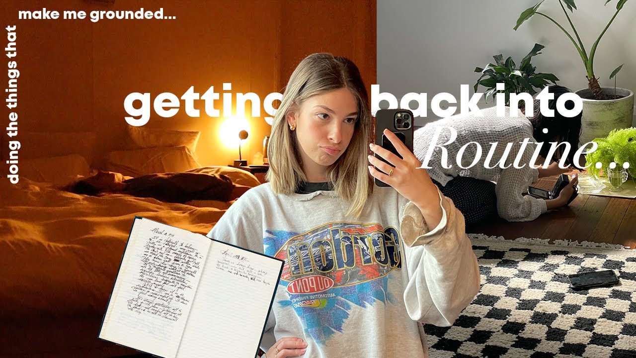 Getting grounded & back into routine | Camping, Self-care, journaling &  exciting announcement!!💌📚