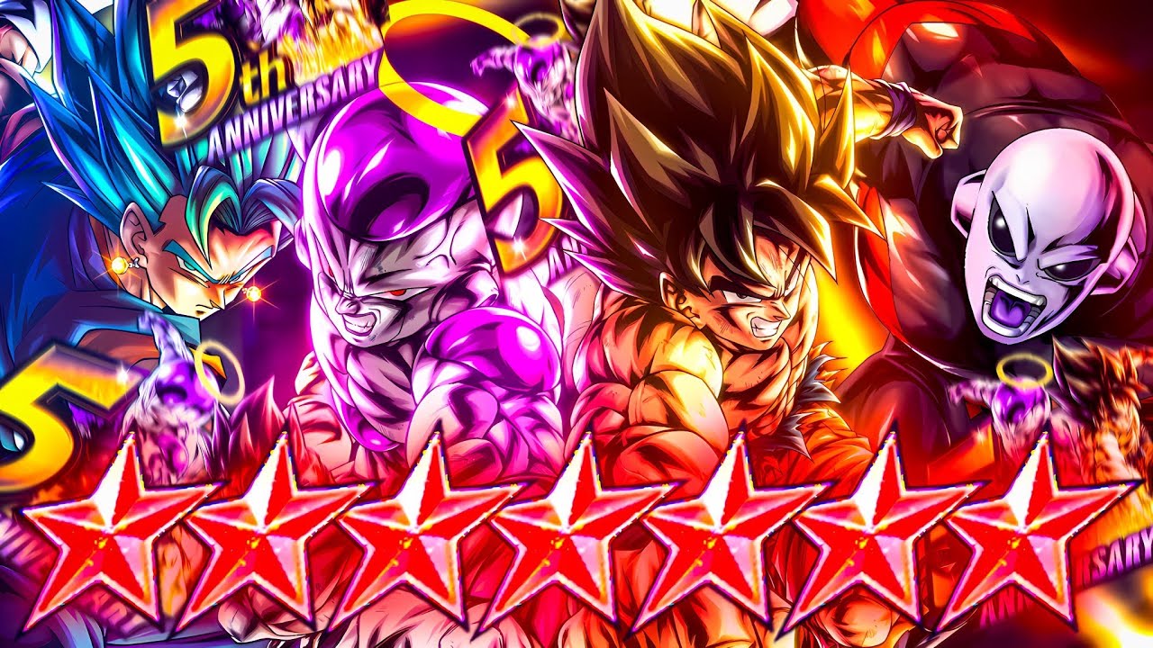 THE FIFTH ANNIVERSARY TEAM CAN STILL DOMINATE AGAINST TODAY'S META!!! | Dragon Ball Legends