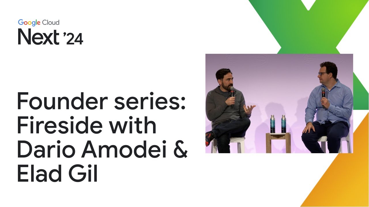 Founder series: Dario Amodei CEO & Co-Founder Anthropic & Elad Gil ENTR, Investor, Startup Helper