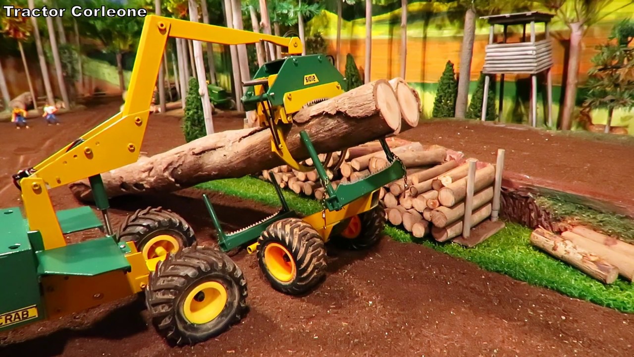 Tractors and Machines in Action