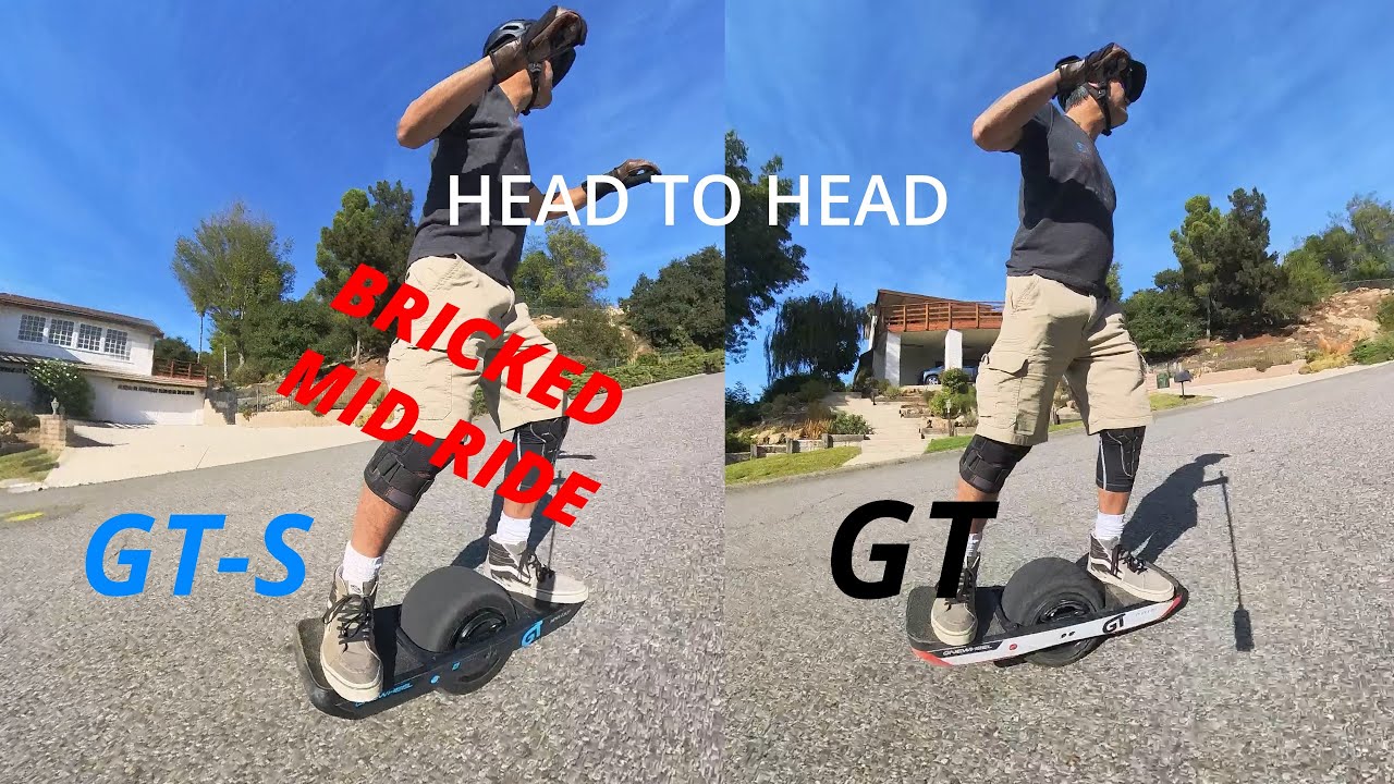 Onewheel GT-S vs. GT - GT-S Bricked