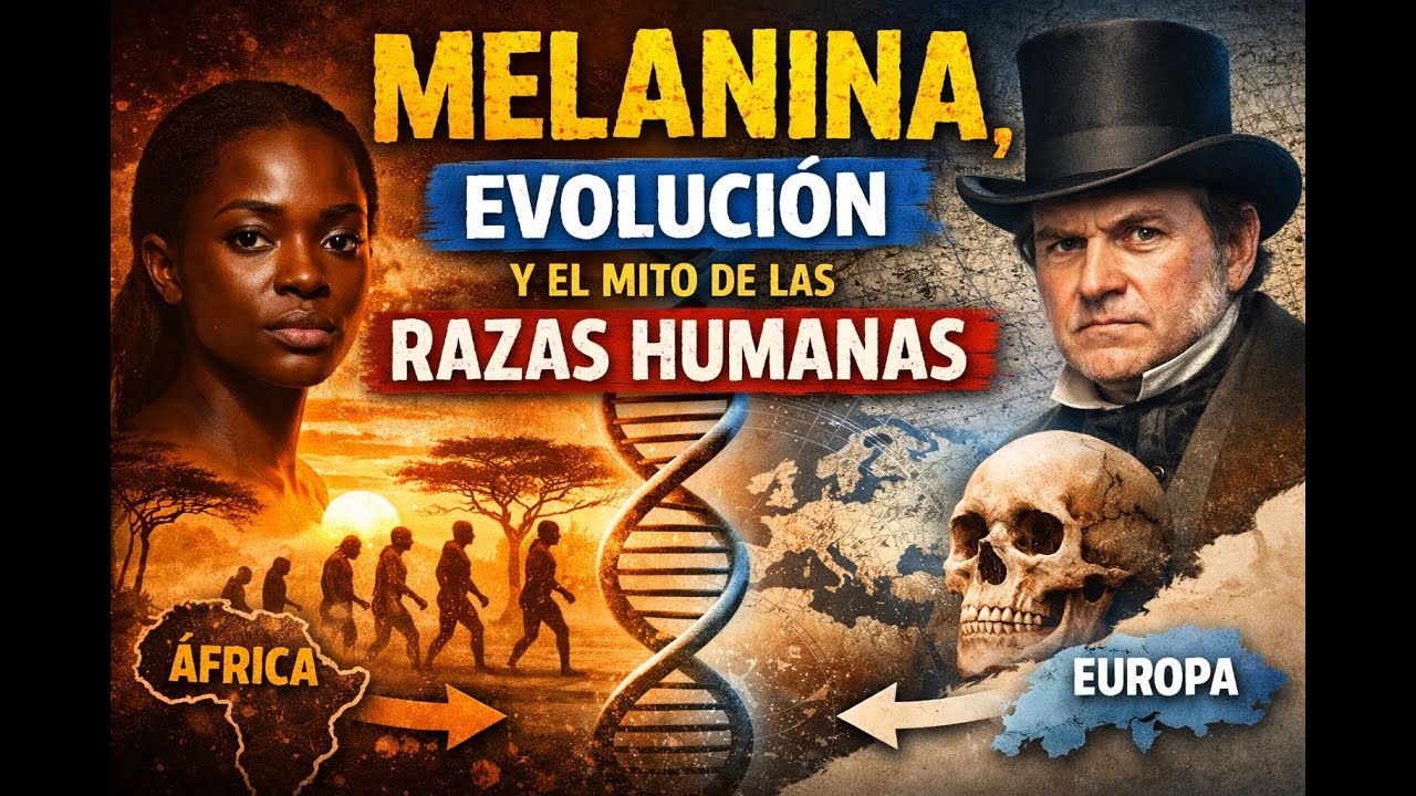 Melanina, evolución y el mito de las razas humanas