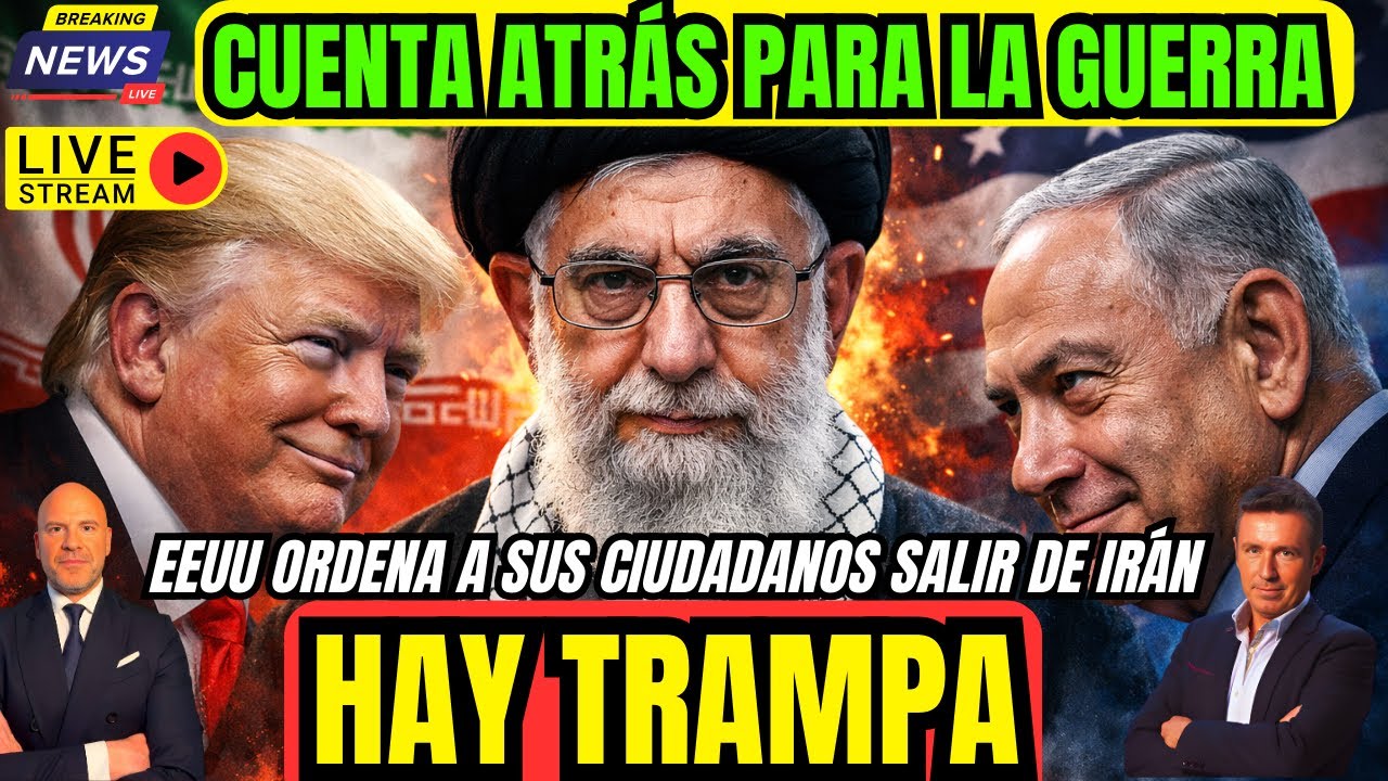 DIRECTO.ALERTA MÁXIMA. EEUU ORDENA ABANDONAR IRÁN. ISRAEL DESEA GUERRA. RUSIA UCRANIA OTAN