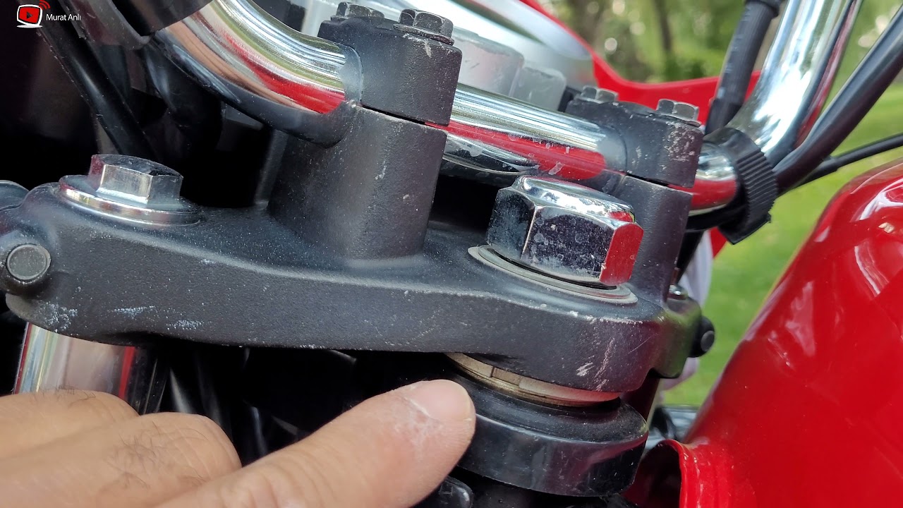 Motosiklet Direksiyon Boşluğu Nasıl Tamir Edilir