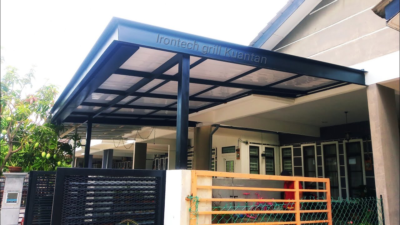 Pemasangan Awning PU Metal