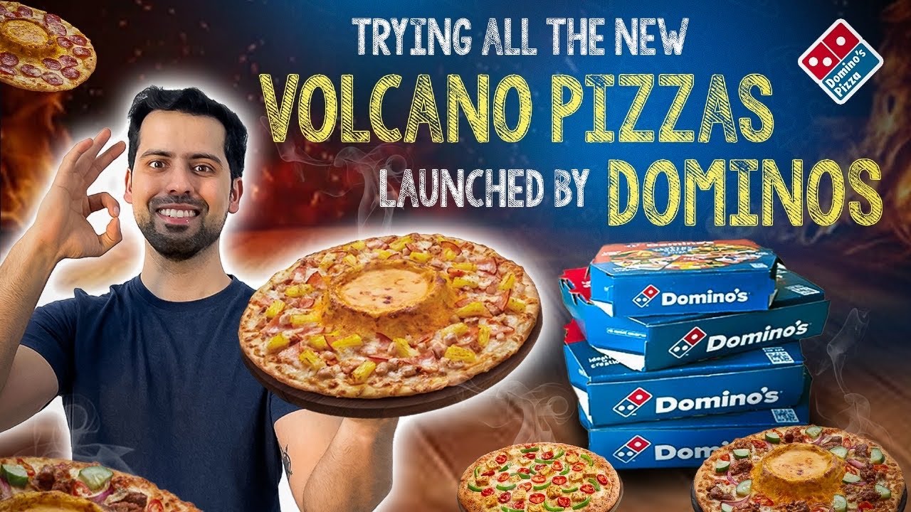 Rating All New Cheese Volcano 🌋 Pizza 🍕 By Dominos || Kya ye sahi mai acha hai bhi ya nhi? 🍕