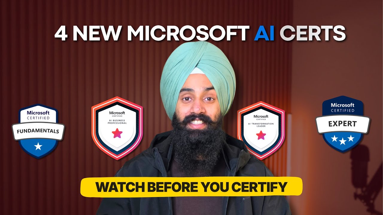 Microsoft's New AI Certifications - What You Need to Know Right Now