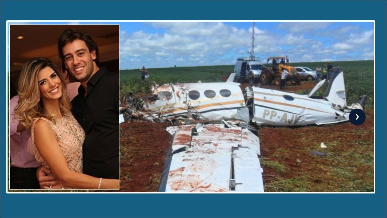 Herdeiro da Votorantim e noiva morrem em acidente com King Air !