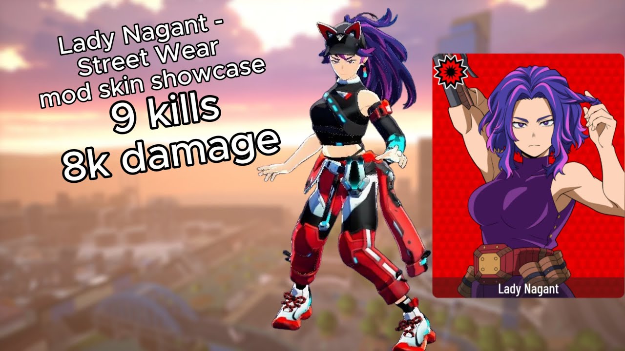 Lady Nagant-Street Wear Skin Mod Showcase!! (MHUR)