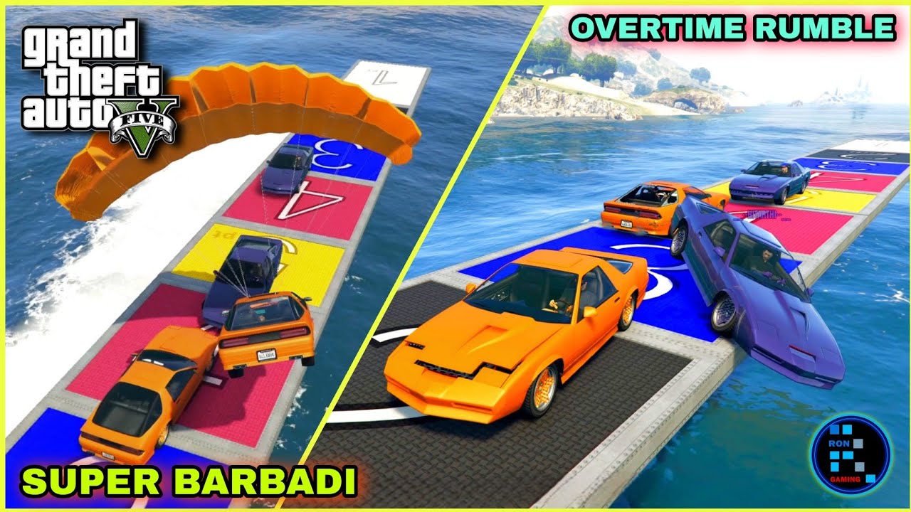 GTA V | Super Funny Barbadi With RON Overtime Rumble Mode Is Back