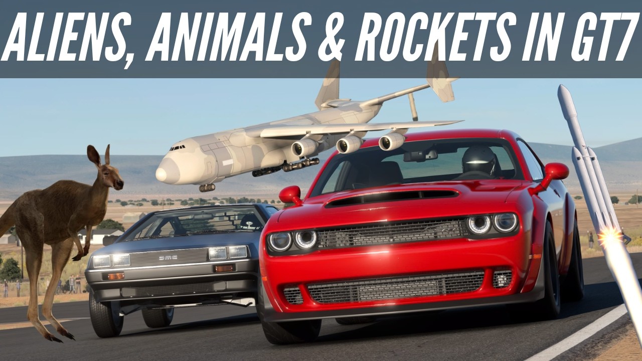 Aliens, Animals, Rockets! Gran Turismo 7 Easter Egg Guide 2024