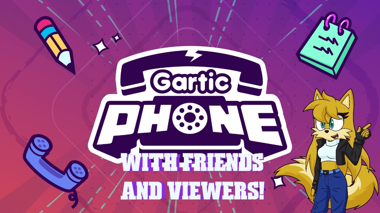 Gartic Phone w/ Friends and Viewers (Test Stream ^^')