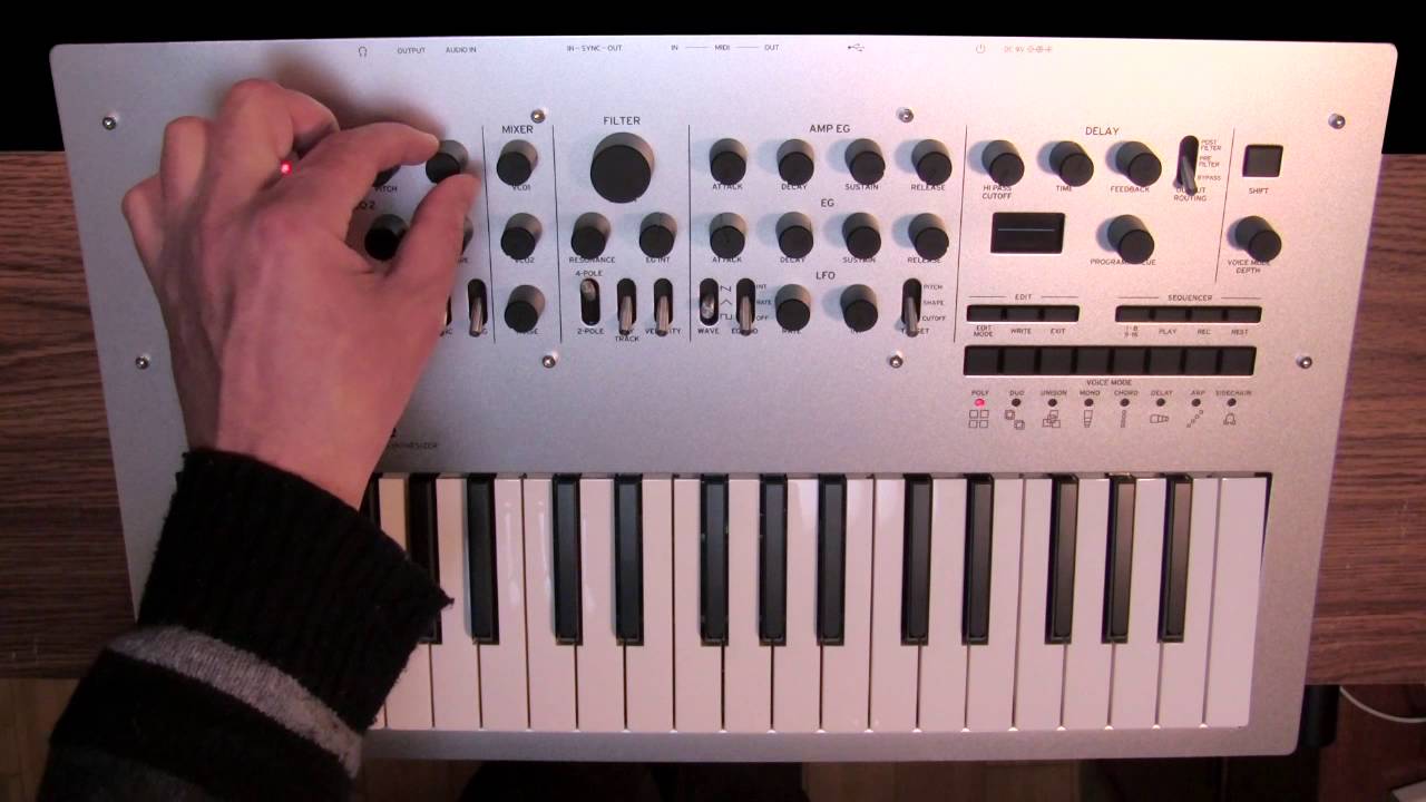 Korg Minilogue: Осцилляторы (часть 1 из 8)