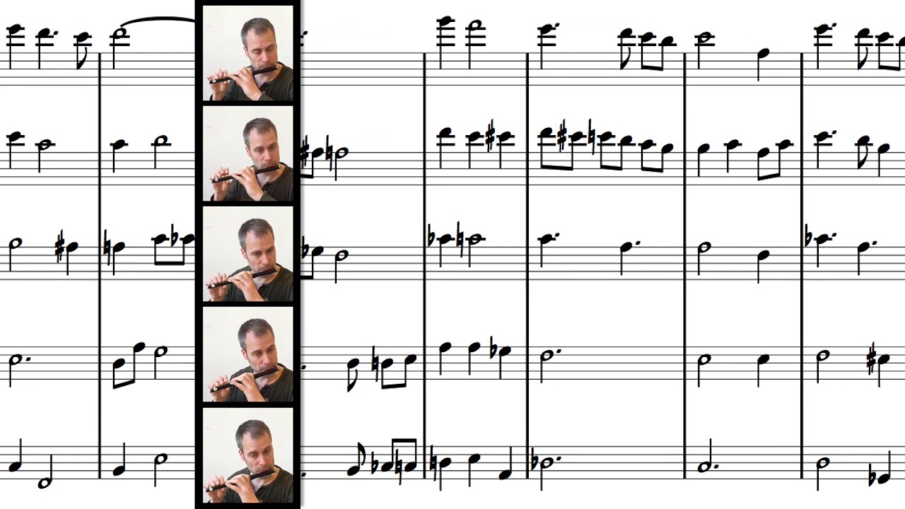 Moon River - arrangement for piccolo flute