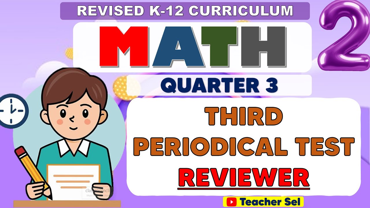 Grade 2 - Math 2 Third Periodical Test Reviewer (Quarter 3) Revised K-12 #reviewer #Grade2