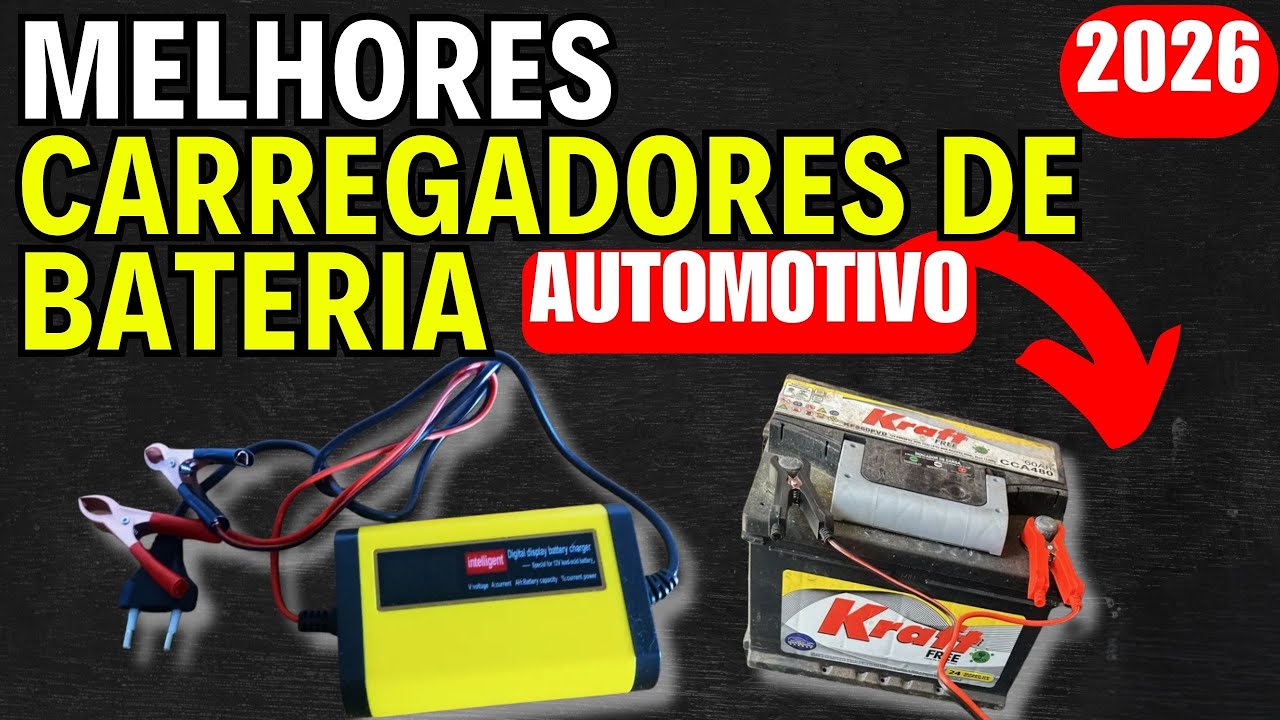 melhor carregador de bateria automotivo: melhor carregador de bateria para carro e moto 12v 2026