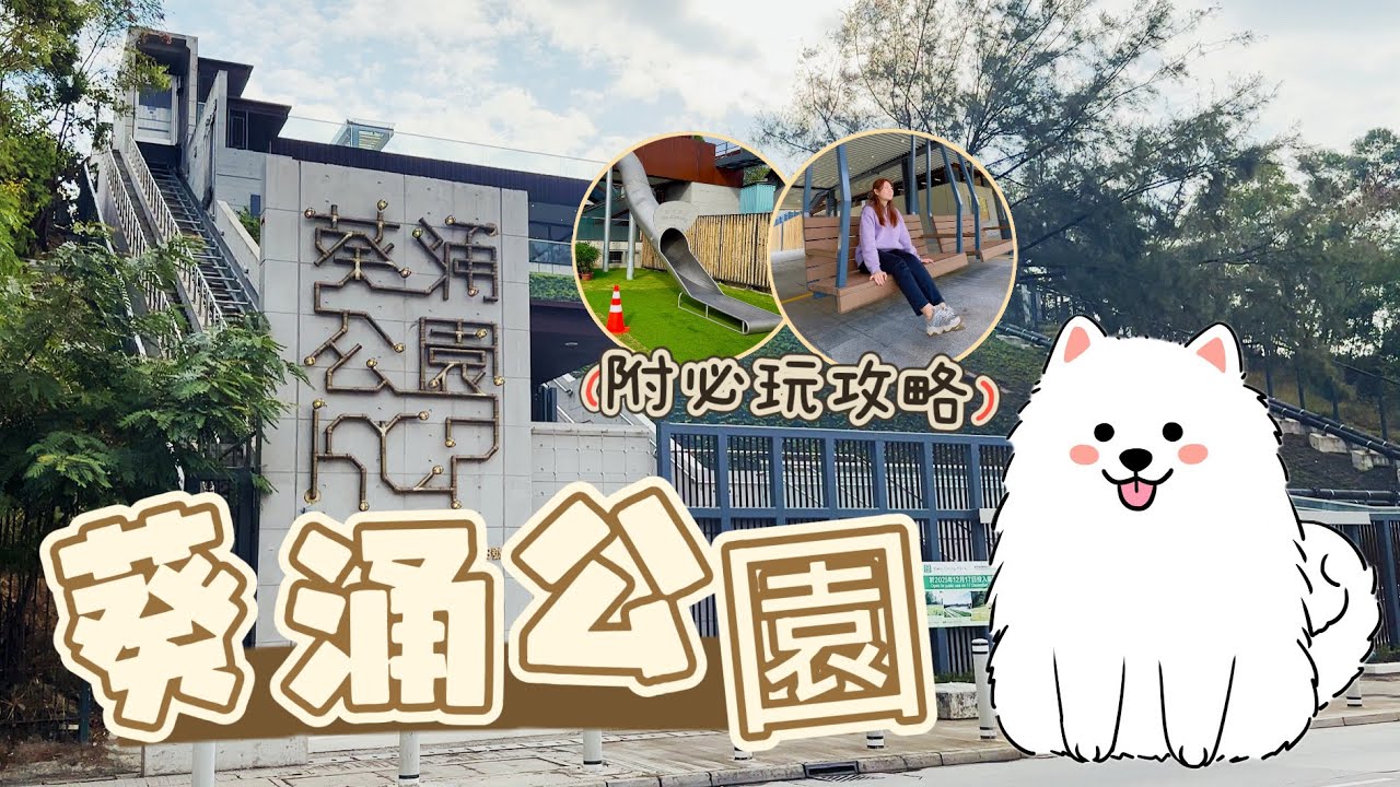 【葵涌公園】最新寵物公園開幕‼️ 有海景鞦韆、5米高滑梯、大草地等等｜西摩Tako｜@big_dog_channel 